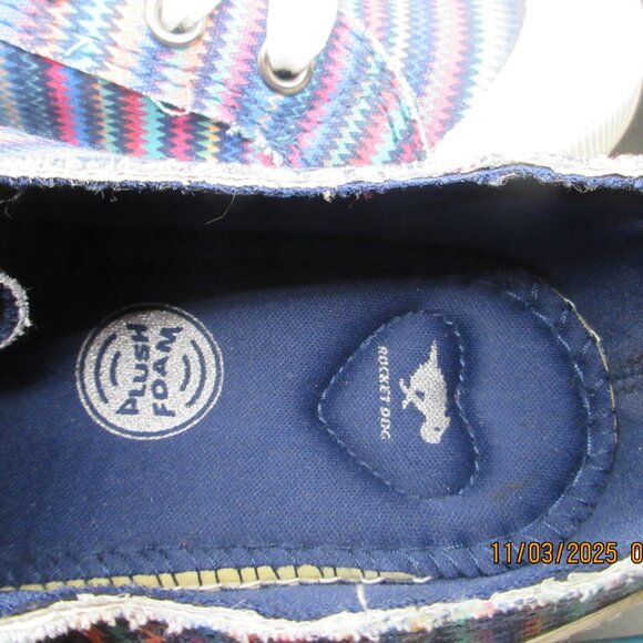 ROCKET DOG STRIPED SNEAKERS~SIZE 7.5 - Picture 7 of 9